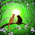 Cats on a Spring Night